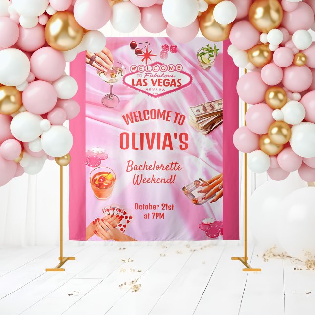 Las Vegas Bachelorette Party Poker Tapestry (Creator Uploaded)