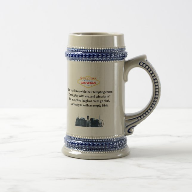 Las Vegas Beer Stein (Right)