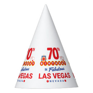 Las Vegas Birthday Party - 70th Birthday In Vegas Party Hat