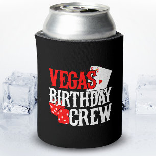Las Vegas Birthday - Party in Vegas Birthday Crew Can Cooler