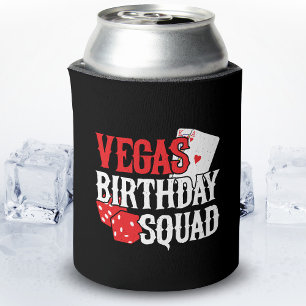Las Vegas Birthday - Party in Vegas Birthday Squad Can Cooler