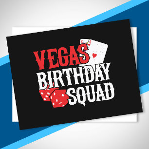 Las Vegas Birthday - Party in Vegas Birthday Squad Postcard