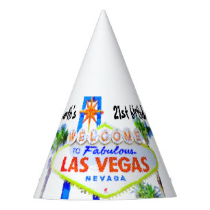 Las Vegas Birthday Party personalized Hat