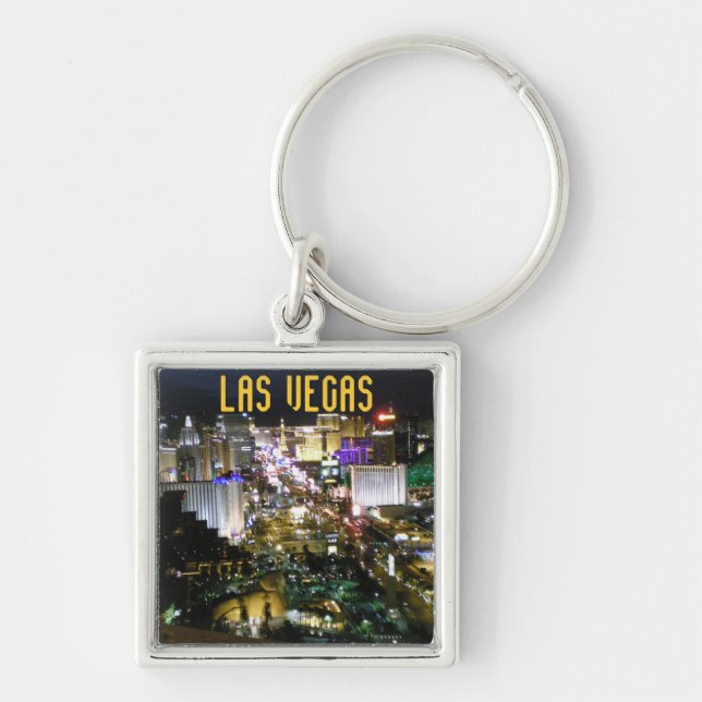 Las Vegas Boulevard Strip Keychain (Front)