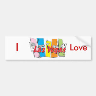 Las-Vegas- Bumper Sticker