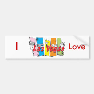Las-Vegas- Bumper Sticker