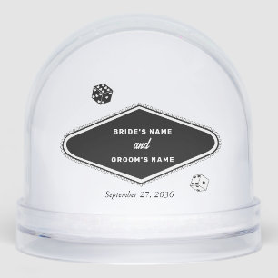 Las Vegas Casino Destination Mariage Noir Blanc