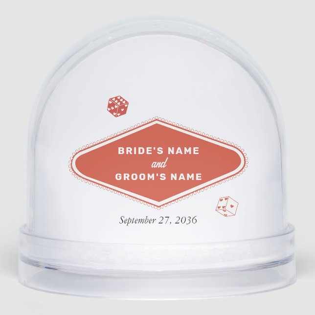 Las Vegas Casino Destination Wedding Red White  (Avant)