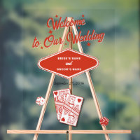 Las Vegas Casino Destination Wedding Red White