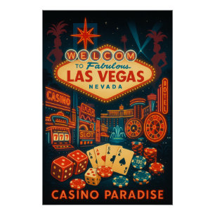 Las Vegas – Casino Paradise Poster