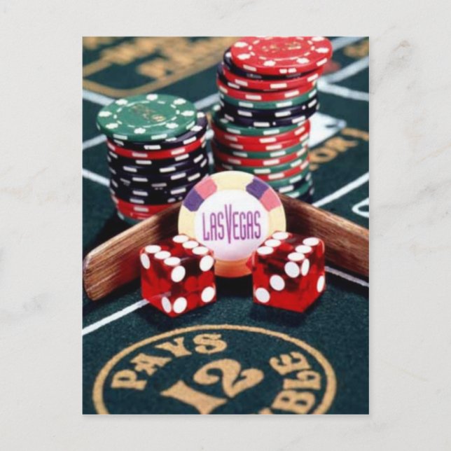 Las Vegas Casino Postcard (Front)