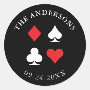 Las Vegas Casino Themed Custom Sticker
