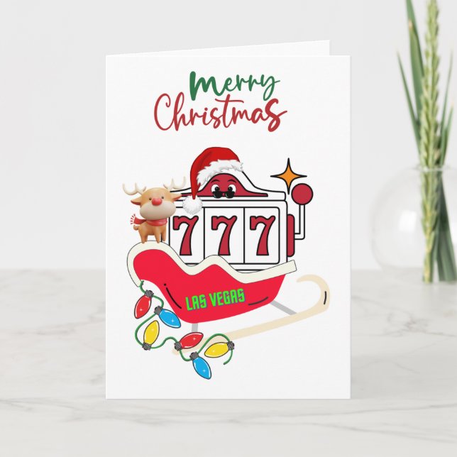 Las Vegas Christmas Card (Front)