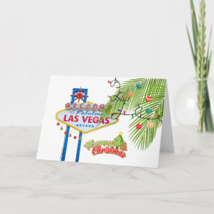 Las Vegas Christmas Palm Carte de congé