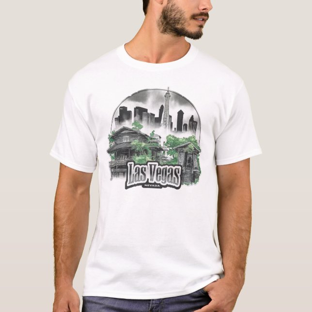 Las Vegas City Nevada USA T-Shirt (Front)