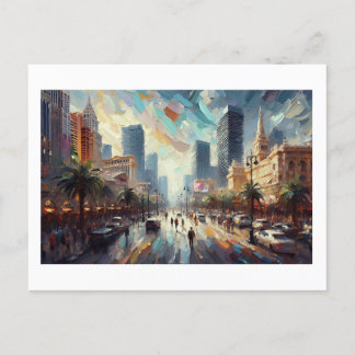 Las Vegas Cityscape,  Postcard