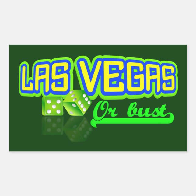 Las Vegas custom stickers (Front)