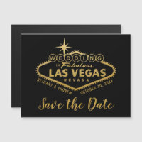 Las Vegas Destination Wedding Magnet Enregistrer l