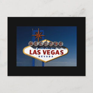 Las Vegas Destination Wedding Save The Dates Annou Announcement Postcard