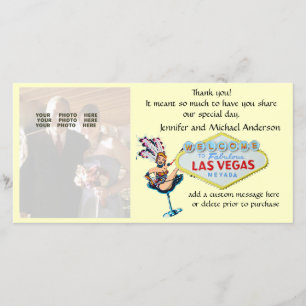 Las Vegas épousant le Merci de photo