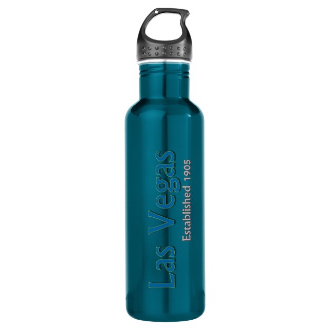 Las Vegas Established Water Bottle (Front)