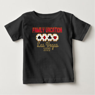 Las Vegas Family Vacation Group Matching Baby T-Shirt