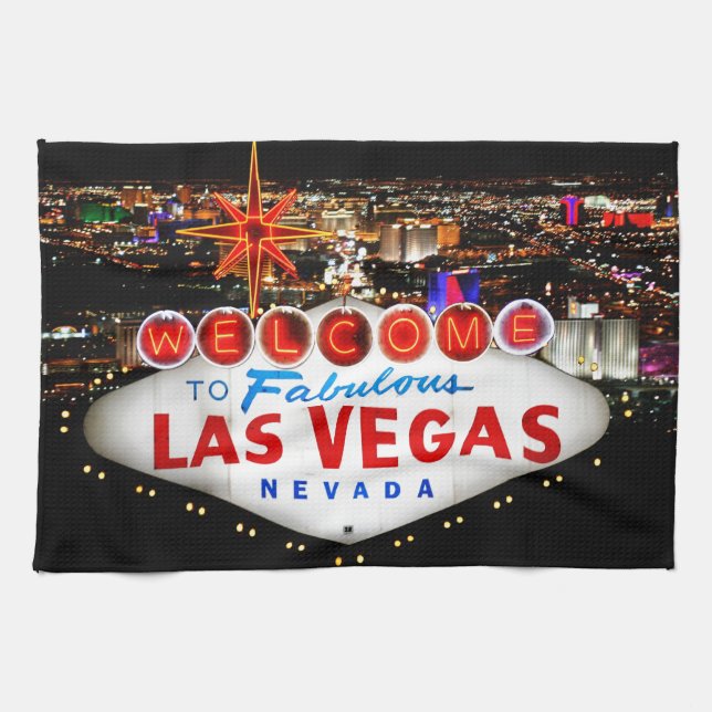 Las Vegas Gifts Kitchen Towel (Horizontal)