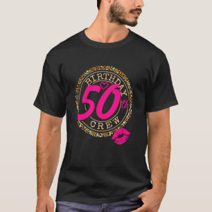 Las Vegas Girls Trip 2025 It's My 50th Birthday Sq T-Shirt