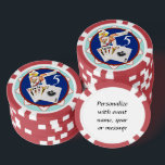 Las Vegas Glitter Gulch Girl Poker Chips<br><div class="desc">* The Girl from Glitter Gulch, Sassy Sally / Vegas Victoria with Playing Cards - a real Gamblers Delight ! * Nice as a parting gift, wedding reception gifts or Las Vegas personalized Wedding gift for your wedding crew. * Poker chips have nine colour options. * Choose font style, colour...</div>