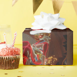 Las Vegas Glitter Gultch Wrapping Paper
