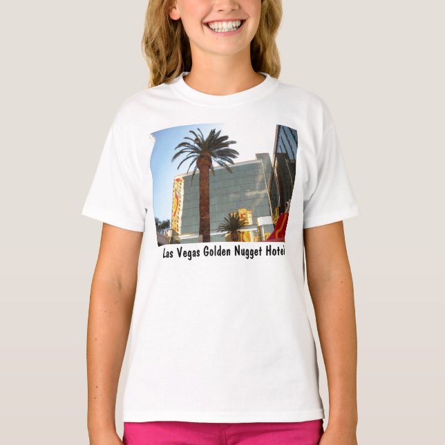Las Vegas Golden Nugget Hotel T-Shirt (Front)
