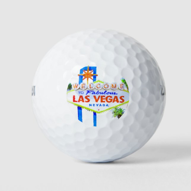 Las Vegas Golfing Golf Balls (Front)