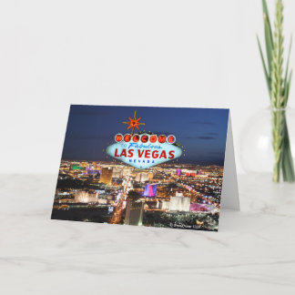Las Vegas Greeting Card