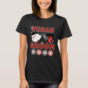 Las Vegas Groom Wedding Tee Bachelor Party Stag Ni