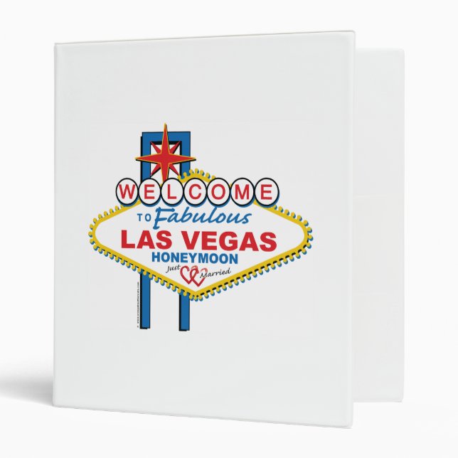 Las Vegas Honeymoon Binder (Front/Inside)
