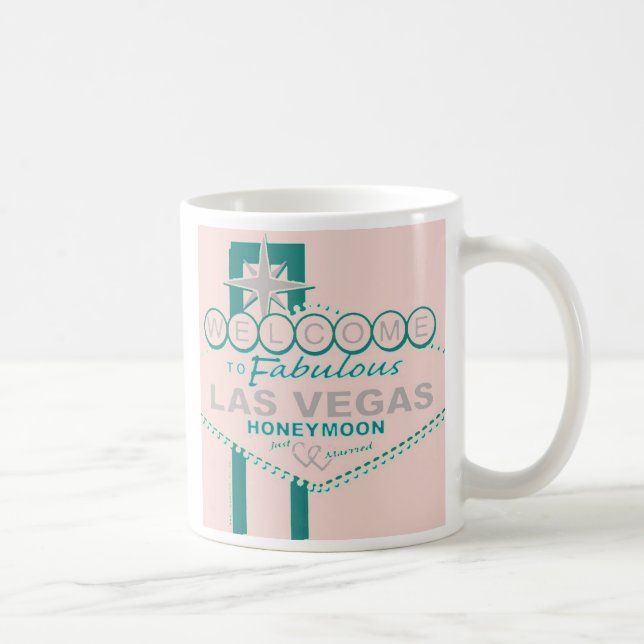 Las Vegas Honeymoon Coffee Mug (Right)