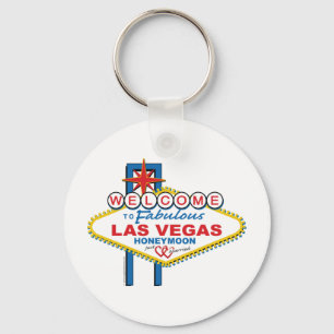 Las Vegas Honeymoon Keychain