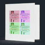 Las Vegas Honeymoon Pop Art Binder<br><div class="desc">Las Vegas Design</div>