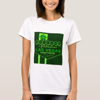 Las Vegas Honeymoon Pop Art T-Shirt