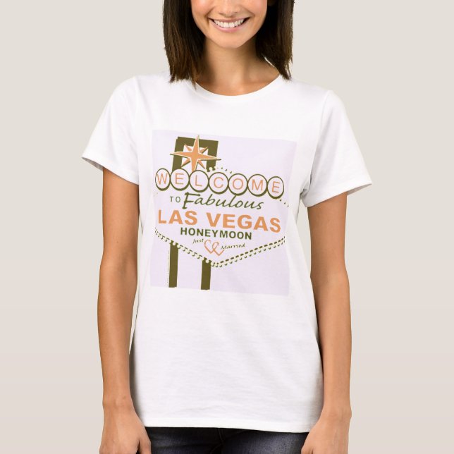 Las Vegas Honeymoon T-Shirt (Front)