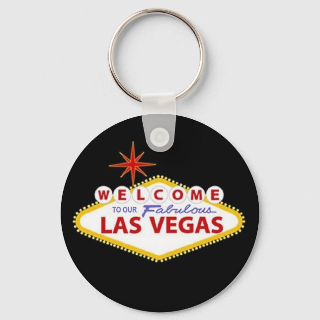 Las Vegas Key Chain - Personalize your own! (Front)