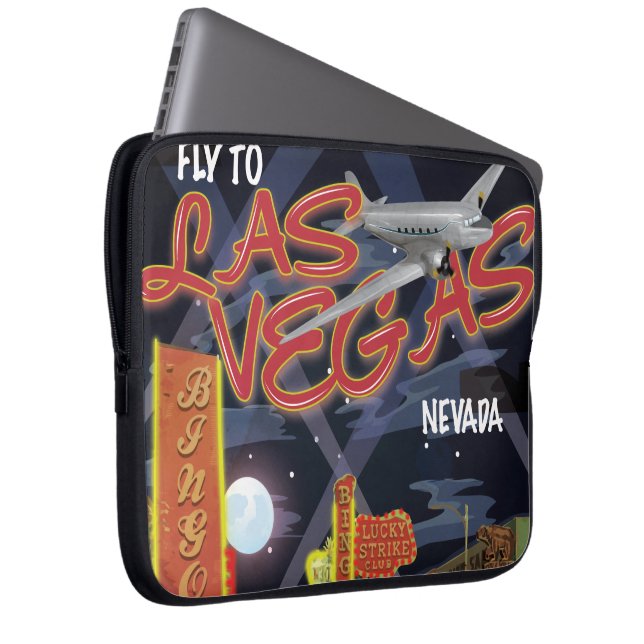 Las Vegas Laptop Sleeve (Front Right)