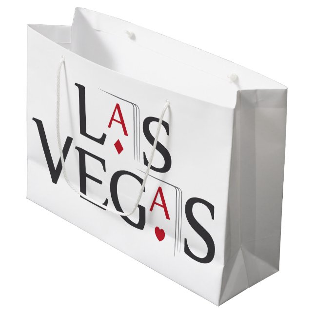 Las Vegas Large Gift Bag (Front Angled)