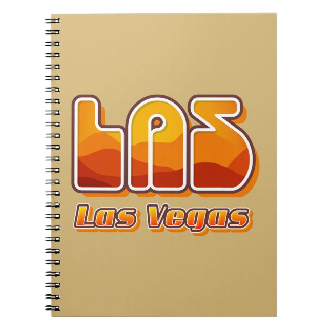 Las Vegas LAS Airport Code Notebook (Front)