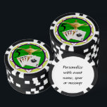 Las Vegas Magic Lamp Poker Chips<br><div class="desc">* The Las Vegas Magic Lamp with Playing Cards - a real Gamblers Delight ! * Nice as a parting gift, wedding reception gifts or Las Vegas personalized Wedding gift for your wedding crew. * Poker chips have nine colour options. * Choose font style, colour and size of text for...</div>