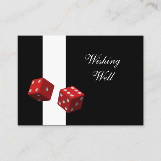 Las Vegas mariage Cartes de Registre Cadeaux (Devant)
