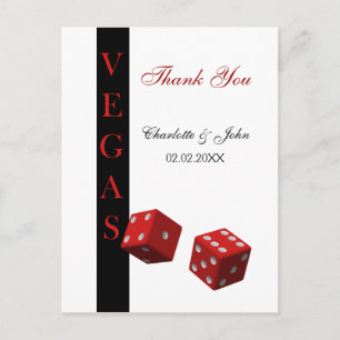 Las Vegas Mariage Merci cartes