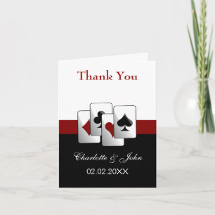 Las Vegas Mariage Merci cartes