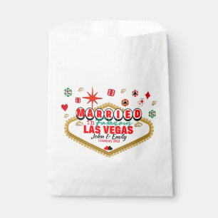 Las Vegas Married Couple Matching Vacation Nevada Favour Bag
