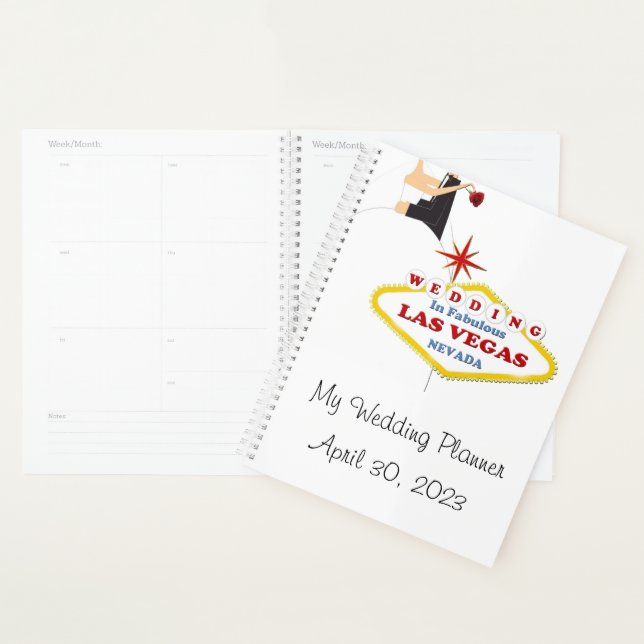 Las Vegas Mon Wedding planner (Devant avec enveloppe)